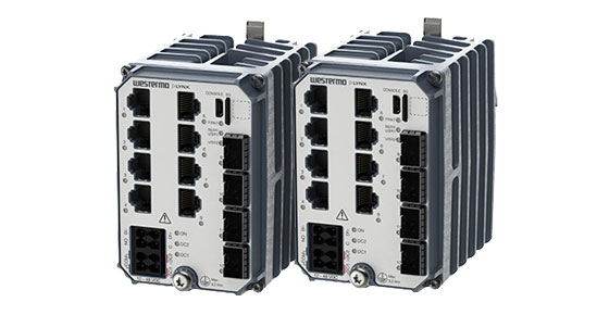 Westermo Lynx series rugged and compact Ethernet switches.